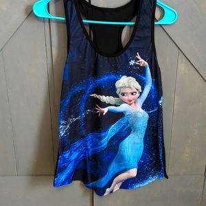 Disney Frozen - Elsa Racerback Tank Top